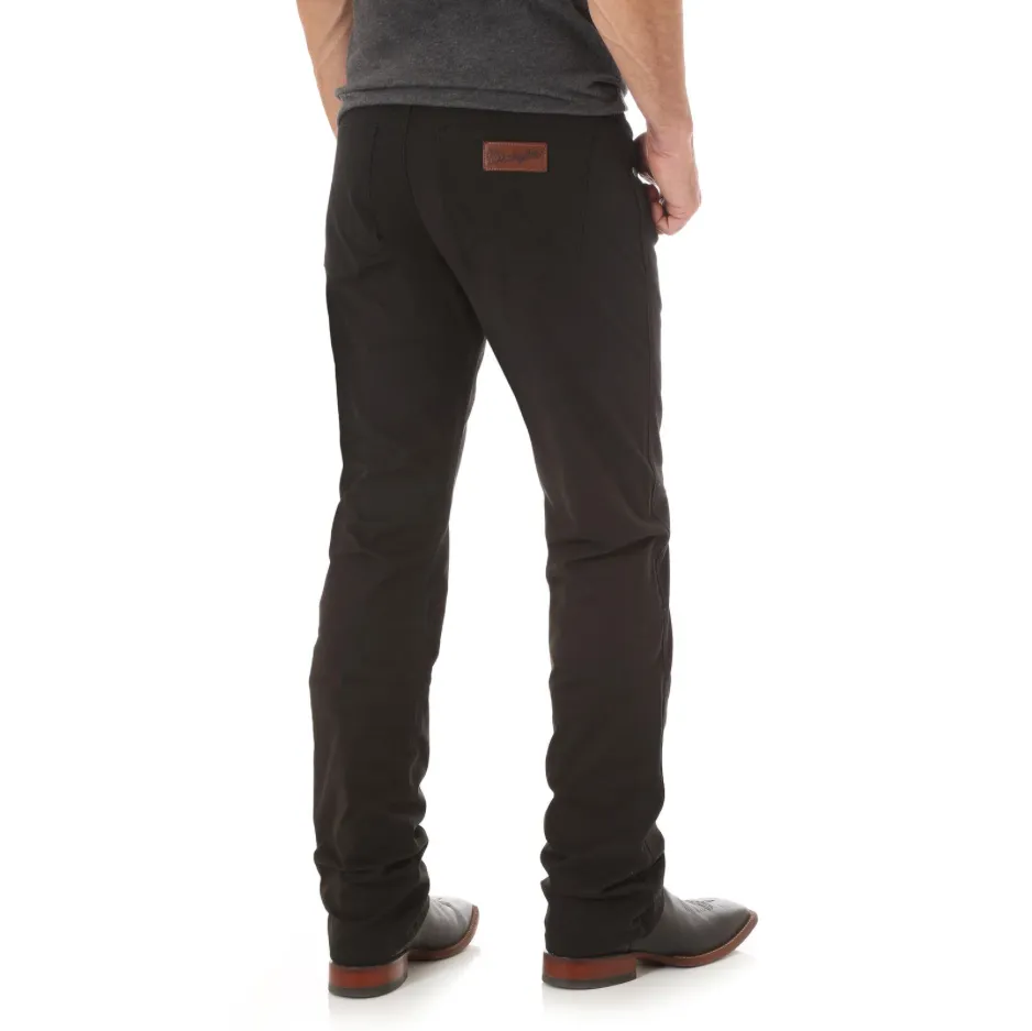 1088MWZBK - Wrangler Men's Retro® Slim Straight Jean - Black
