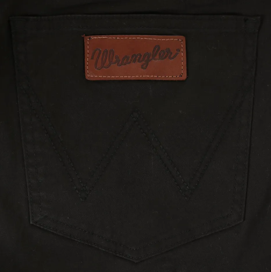 1088MWZBK - Wrangler Men's Retro® Slim Straight Jean - Black