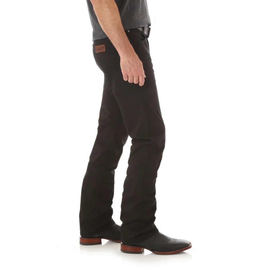 1088MWZBK - Wrangler Men's Retro® Slim Straight Jean - Black
