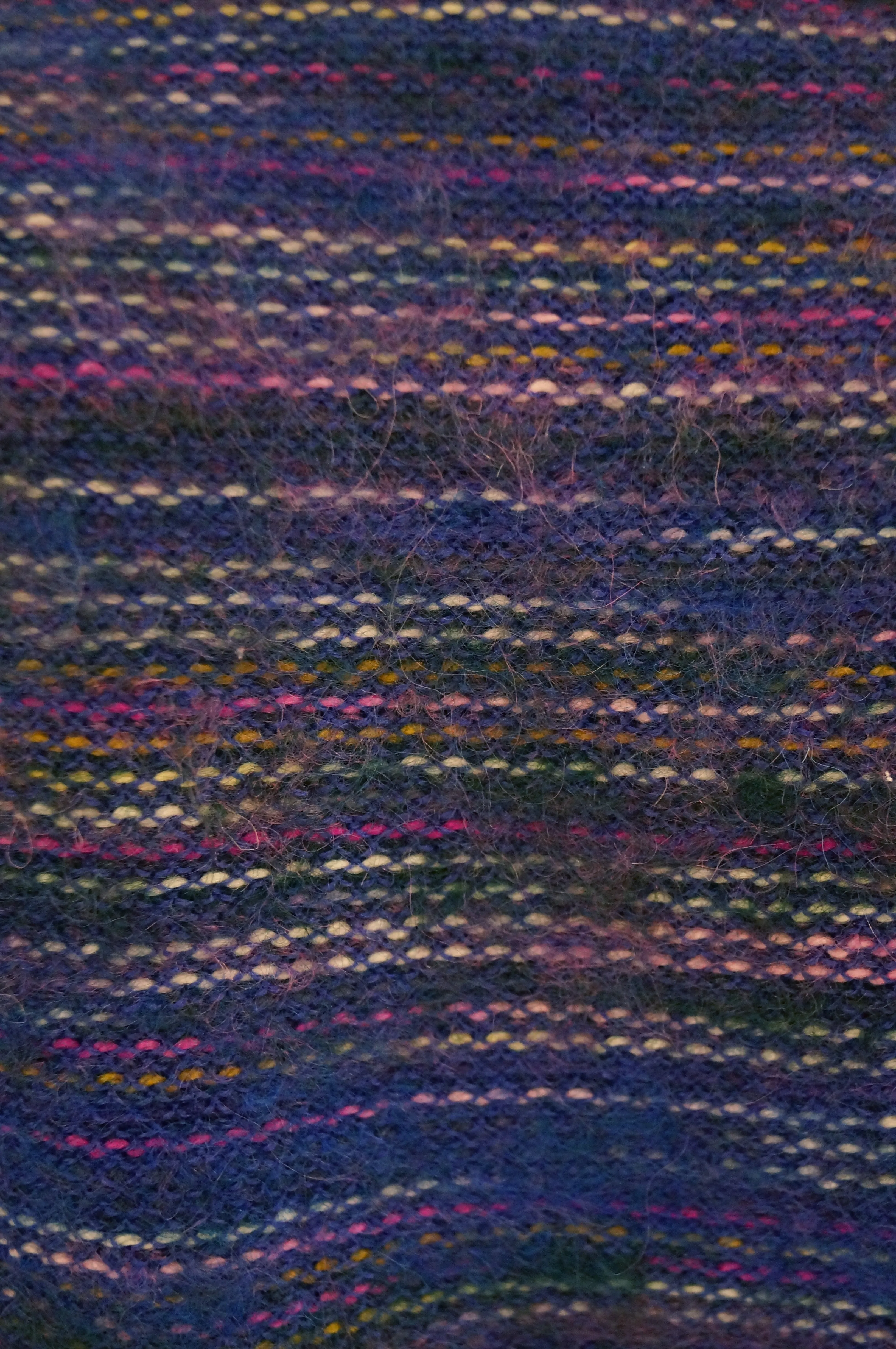 1960s Givenchy Aubergine Mohair Wool Shift Dress