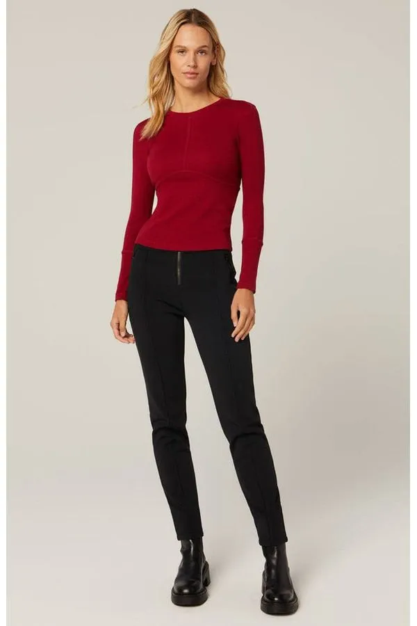 Alp N Rock Delaney Crew Neck Shirt | Deep Red