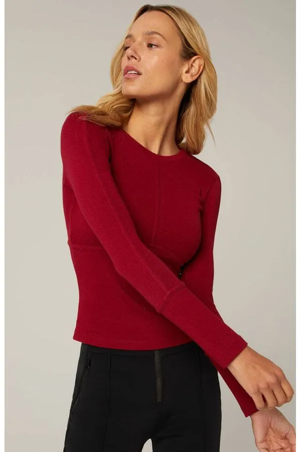 Alp N Rock Delaney Crew Neck Shirt | Deep Red