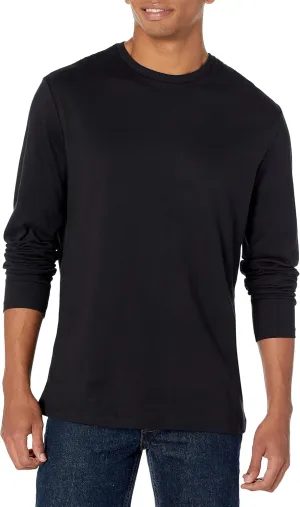 Amazon Essentials Slim-Fit Long Sleeve Shirt for Men, Pocket and No Pocket Styles
