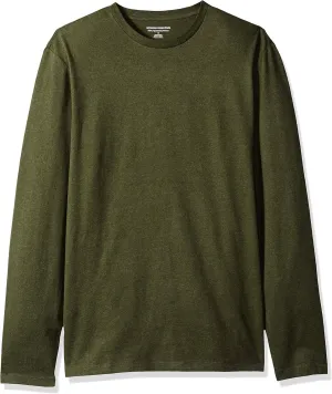 Amazon Essentials Slim-Fit Long Sleeve Shirt for Men, Pocket and No Pocket Styles