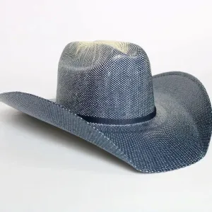 Atwood Western Straw Hat - Blue Northern