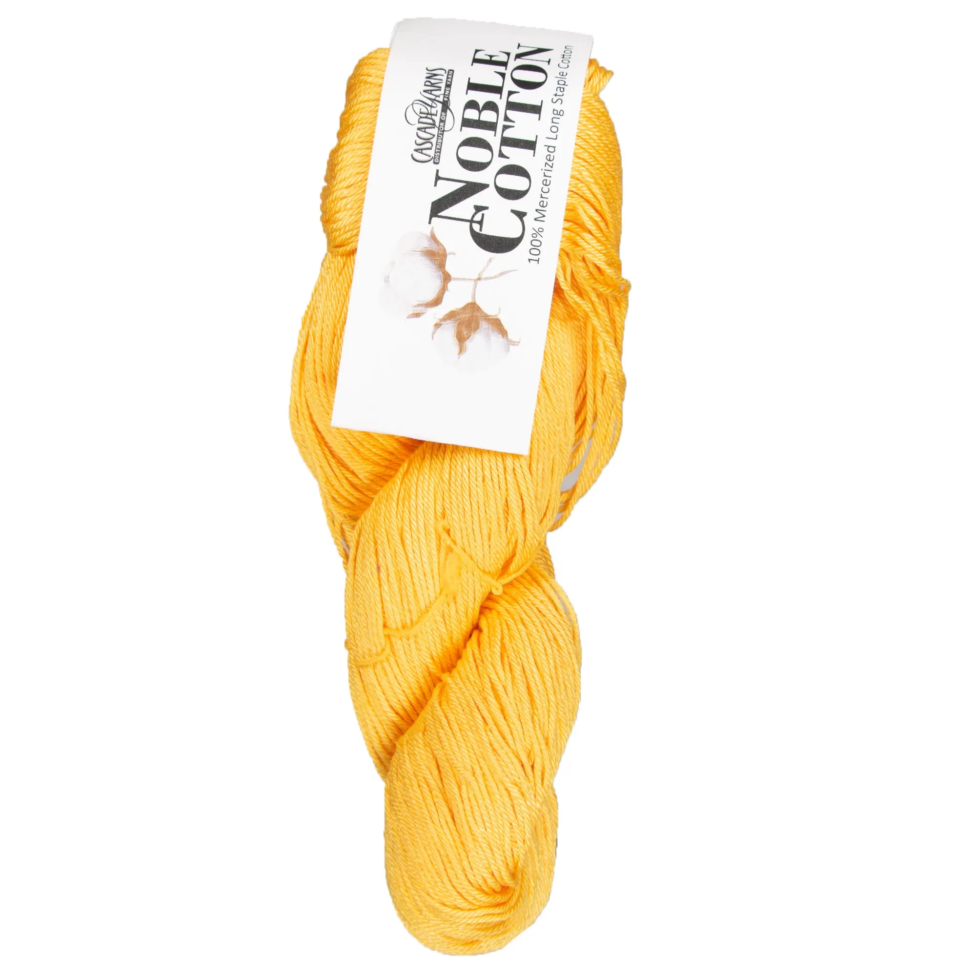 Cascade Yarns Noble Cotton Yarn - 31 Golden Yellow