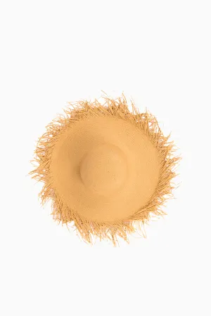 Classic Fringe Hat - Khaki