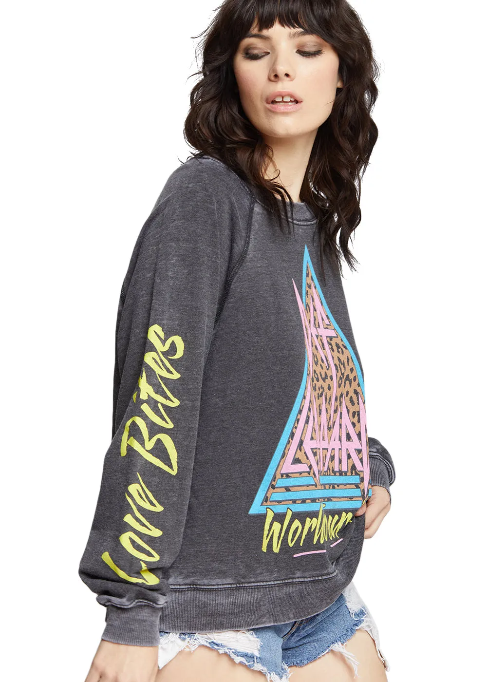 Def Leppard World Tour 1987 Band Sweatshirt by Recycled Karma