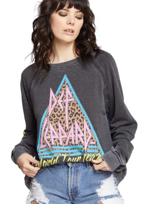 Def Leppard World Tour 1987 Band Sweatshirt by Recycled Karma