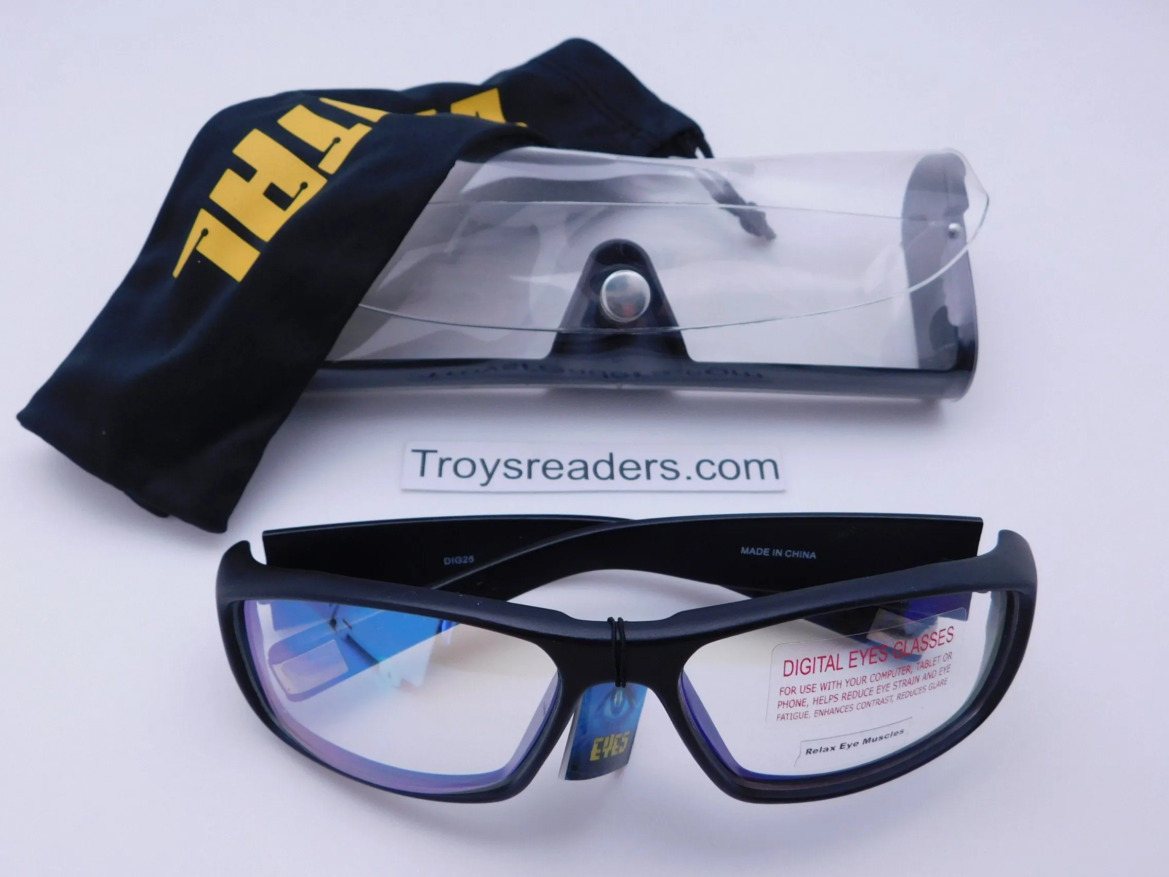 Digital Eyes Blue Light Blocking Glasses In Two Styles (No Strength)