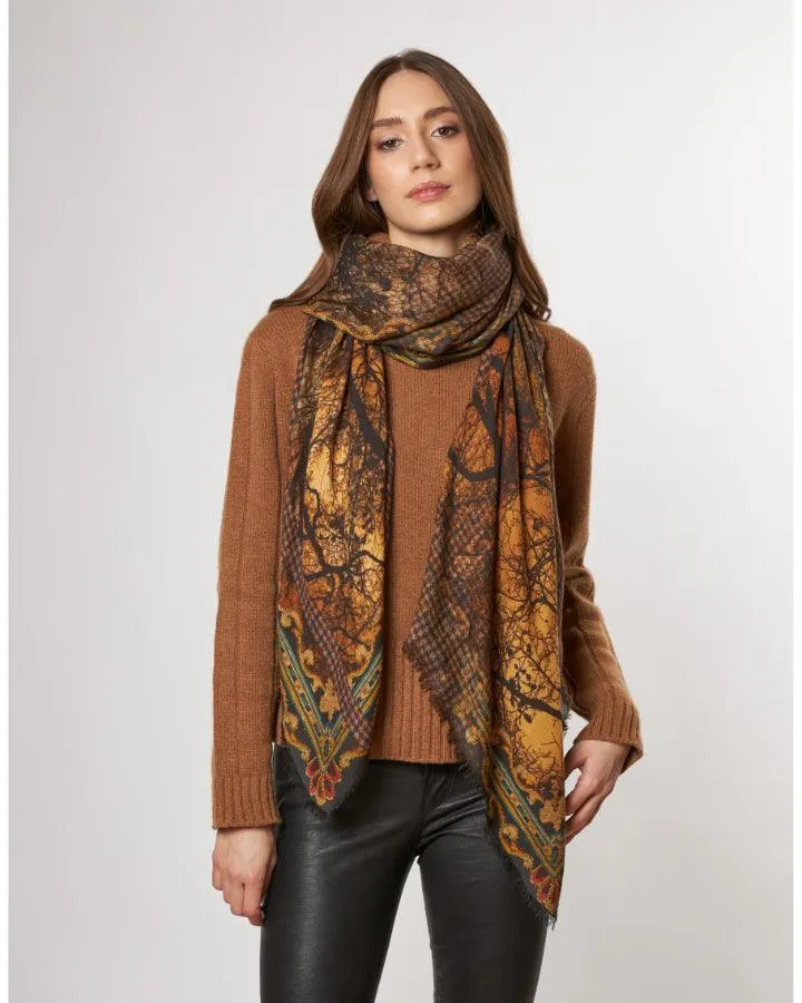 Faliero Sarti Trees Scarf