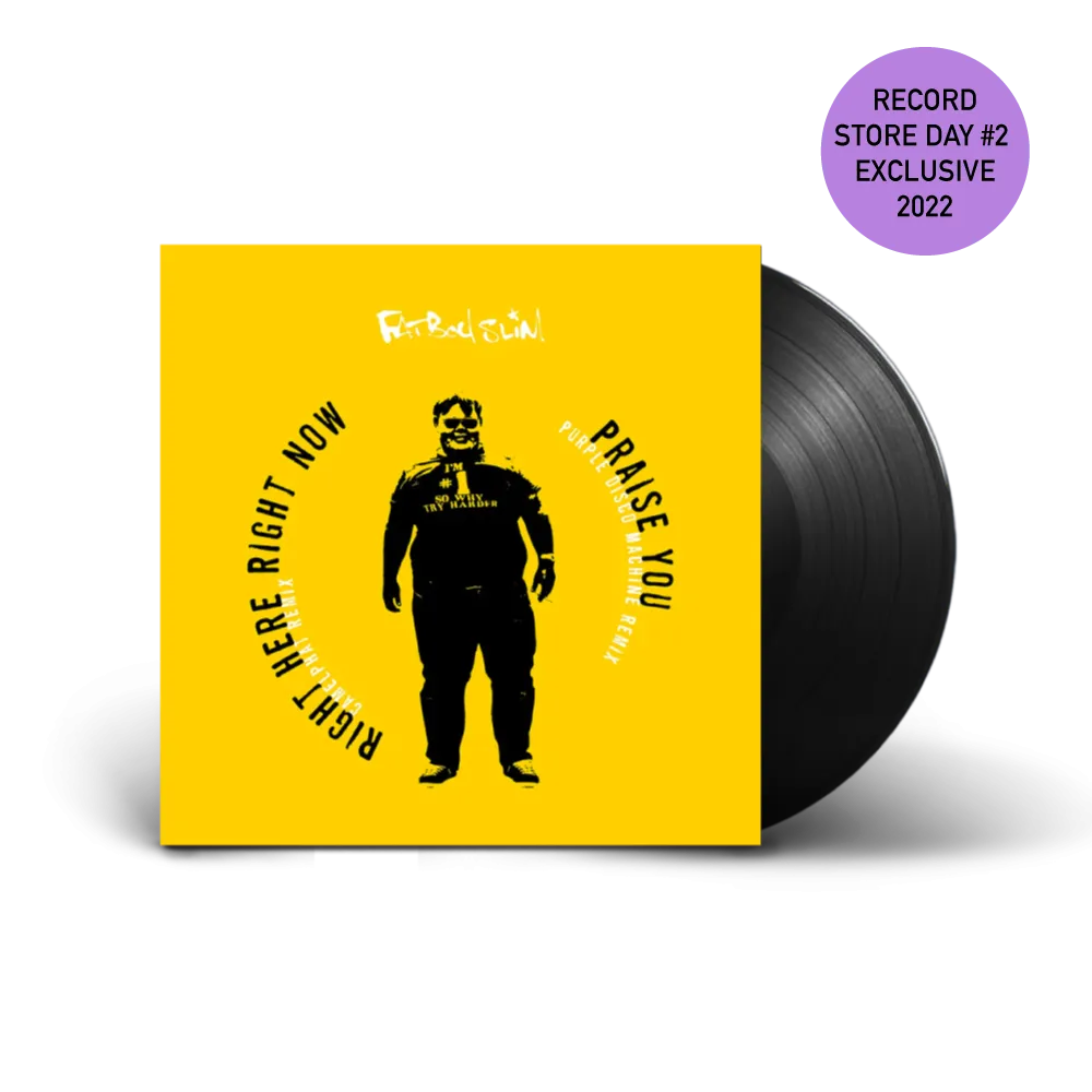 Fatboy Slim / Praise You & Right Here Right Now - Remixes 12" Vinyl RSD 2022