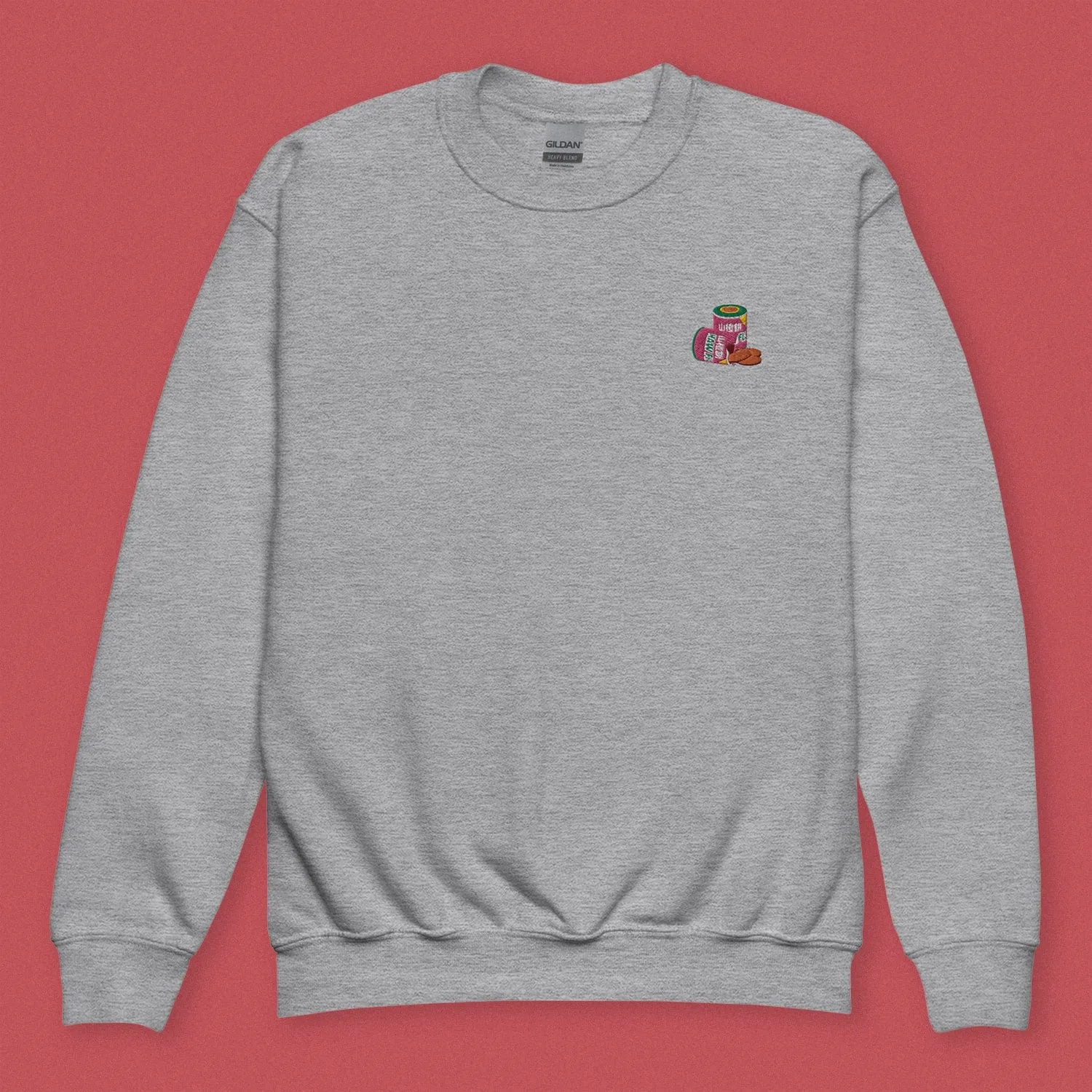 Haw Flakes Embroidered Kids Sweatshirt