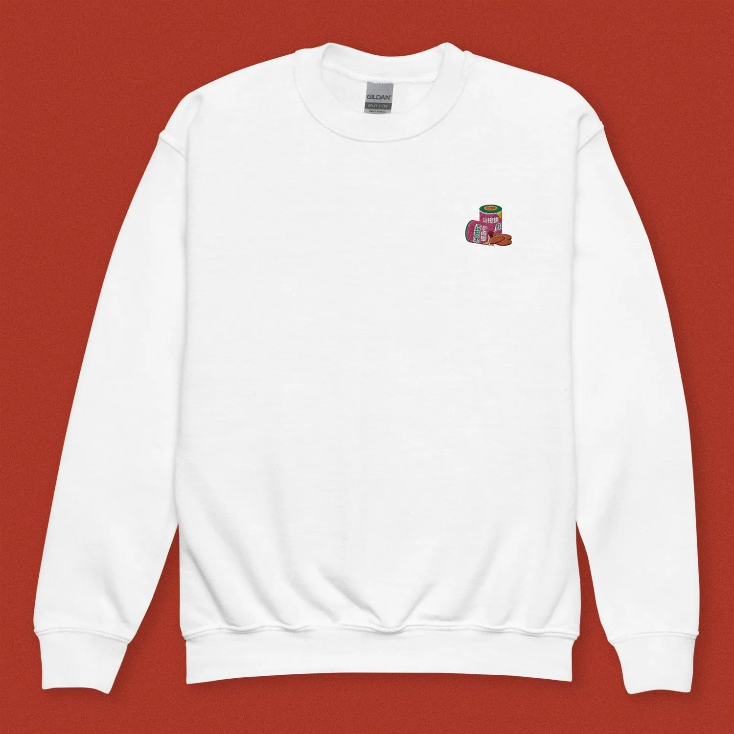 Haw Flakes Embroidered Kids Sweatshirt