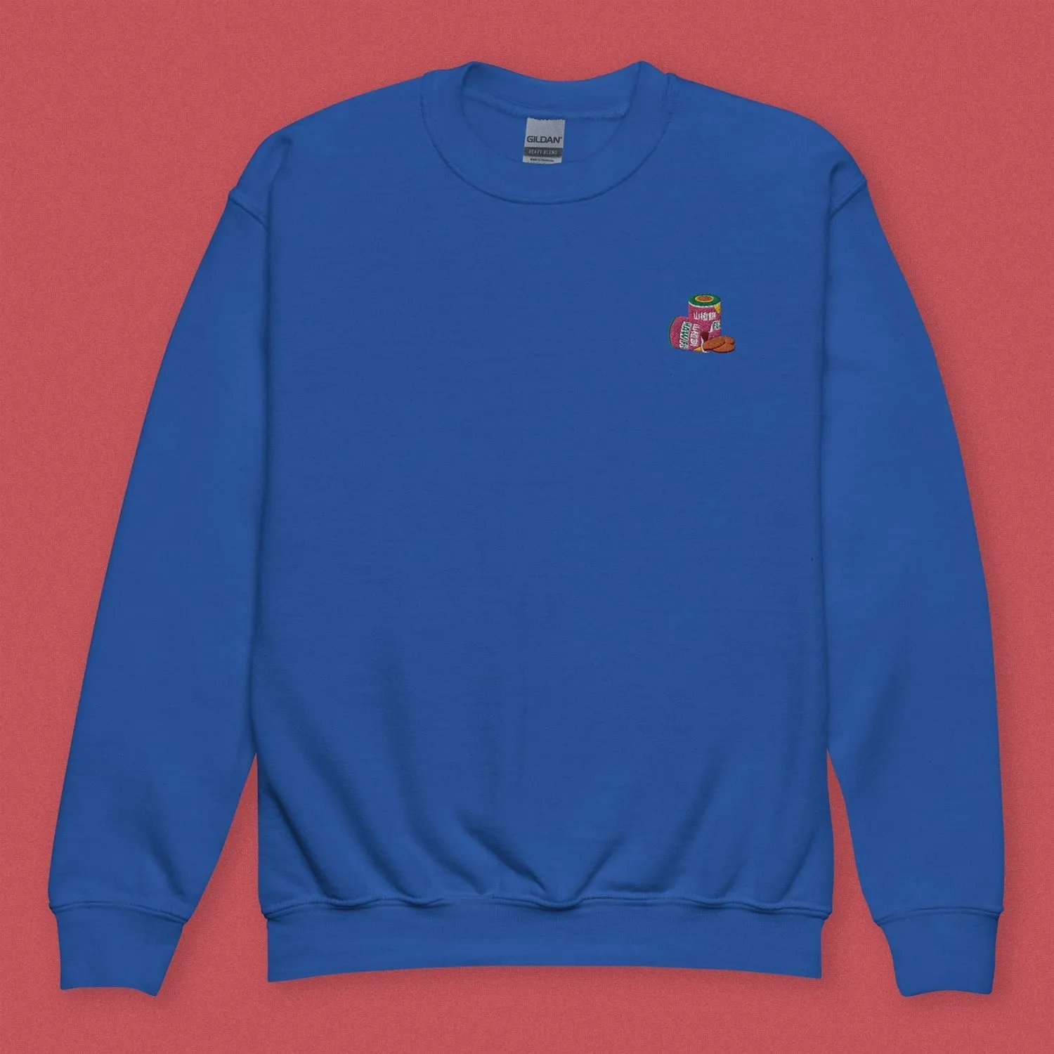 Haw Flakes Embroidered Kids Sweatshirt
