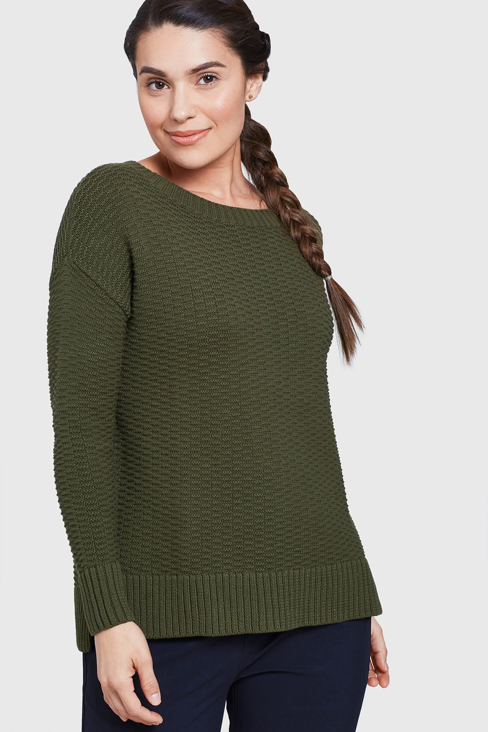 Himley Waffle Sweater