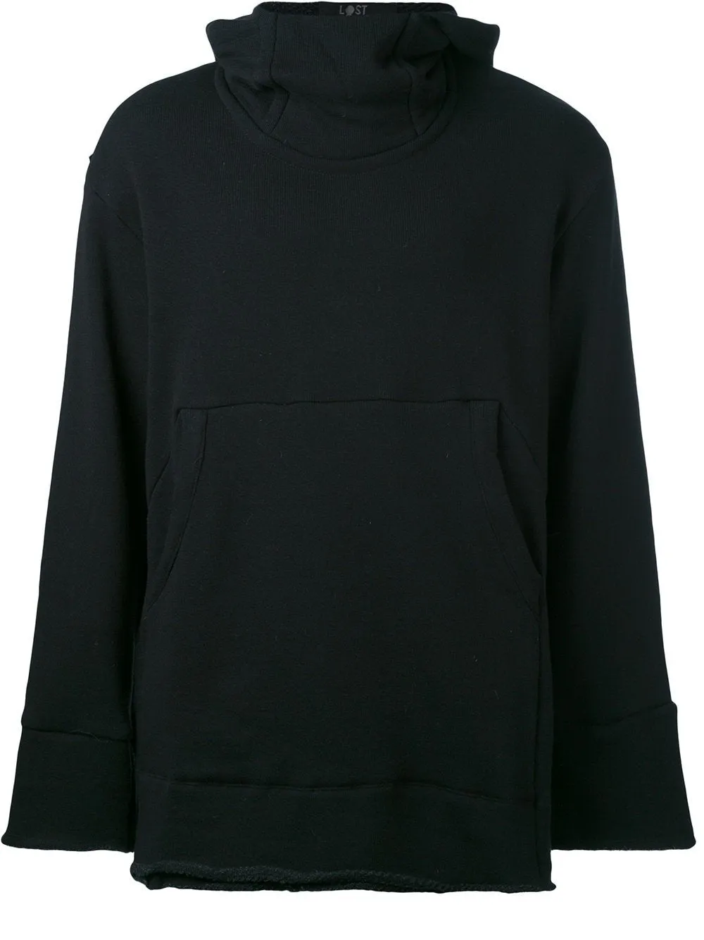 Hooded Jumper Black Interior