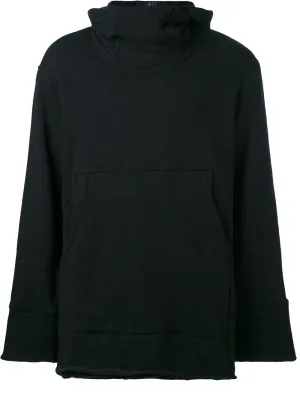 Hooded Jumper Black Interior