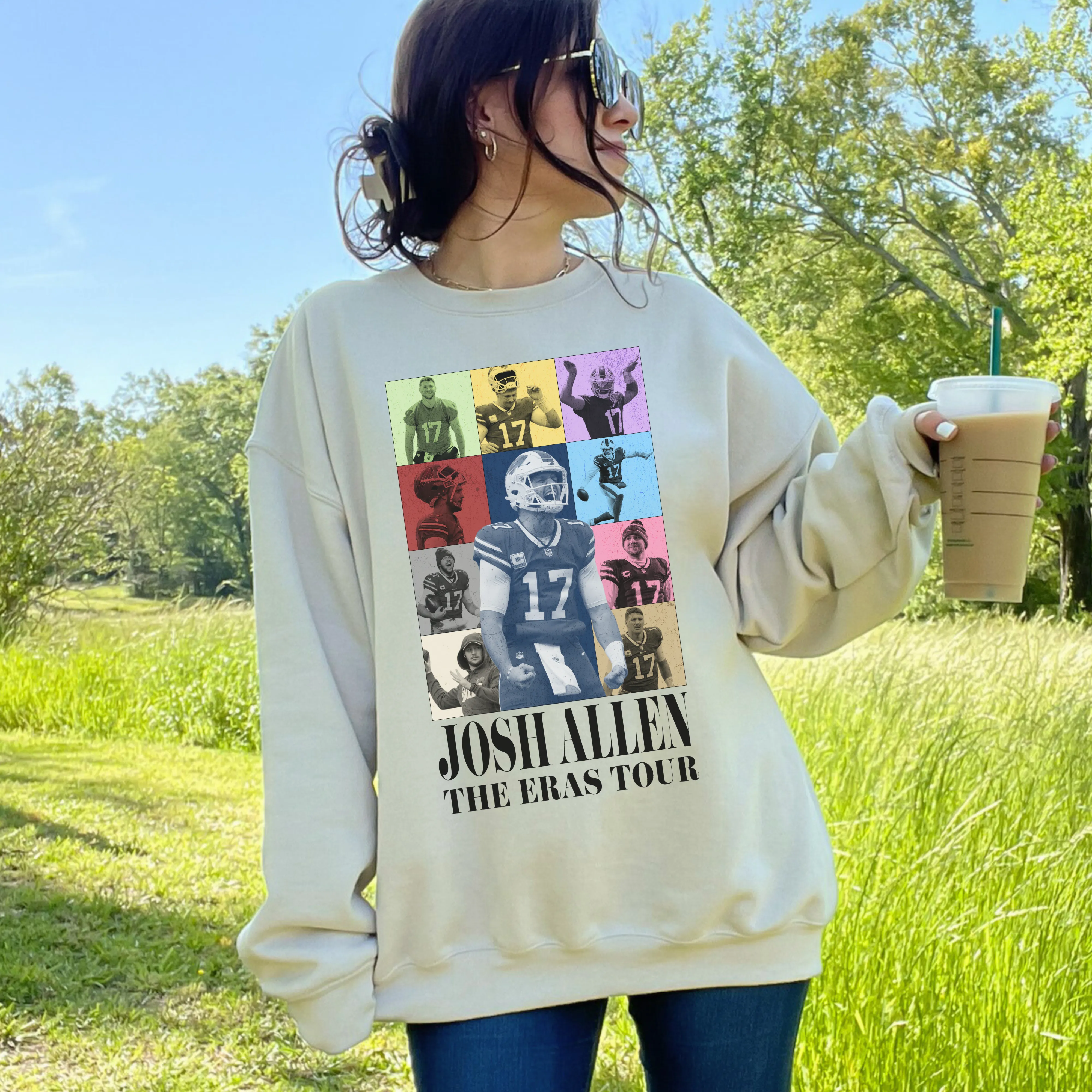 Josh Allen Eras Tour Crewneck Sweatshirt