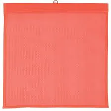 Mesh Warning Flag Red Emergency Warning Wire Rod 2 PACK | RMFX2