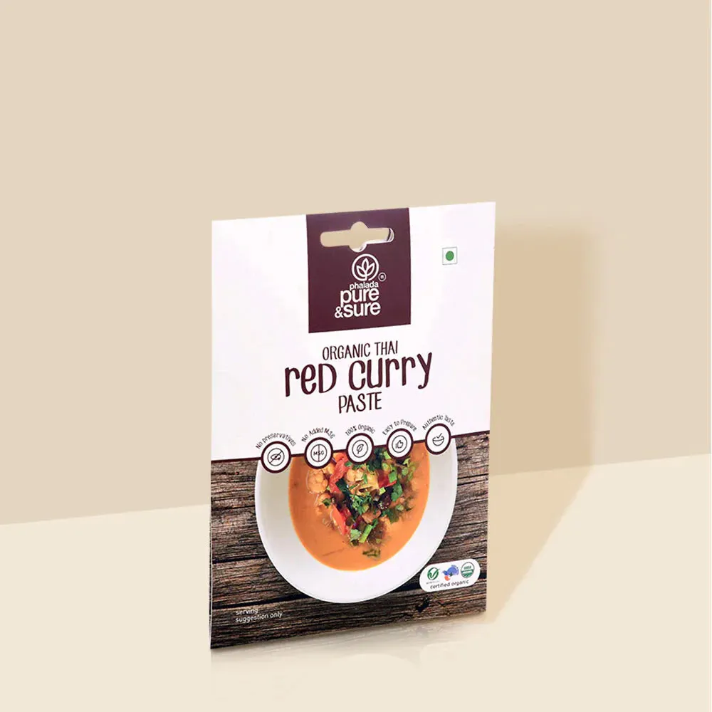 Organic Red Curry Paste - Pure & Sure