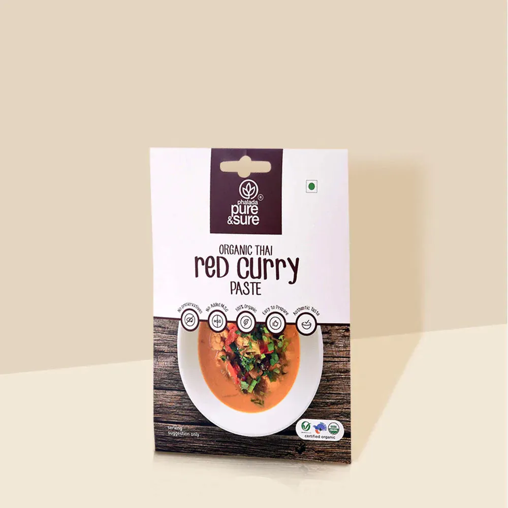 Organic Red Curry Paste - Pure & Sure