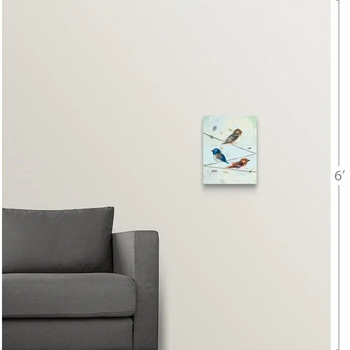 "Balancing Act I" Canvas Wall Art