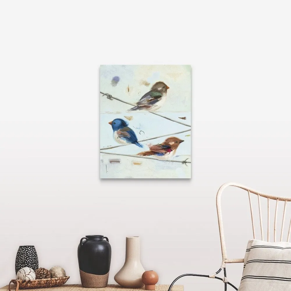 "Balancing Act I" Canvas Wall Art