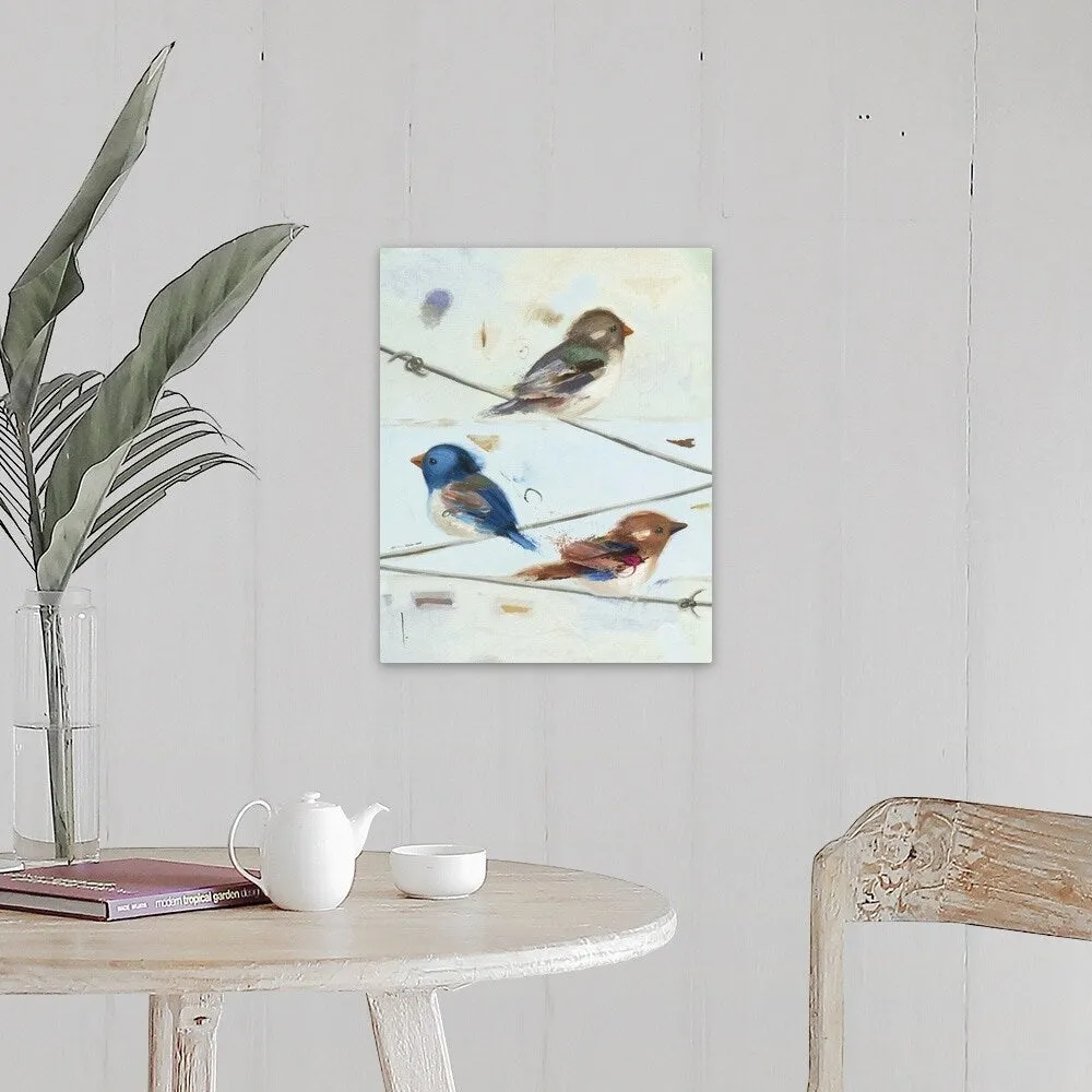 "Balancing Act I" Canvas Wall Art