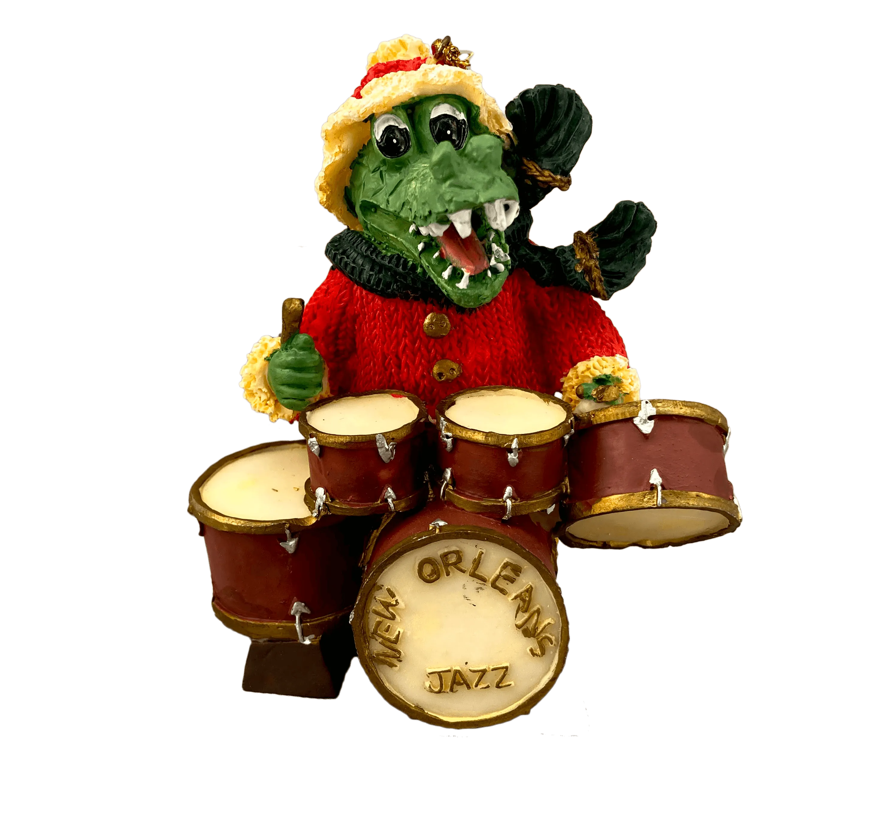 "The Alligators" Christmas Band Ornaments - Collect all 6! Hand-Painted!