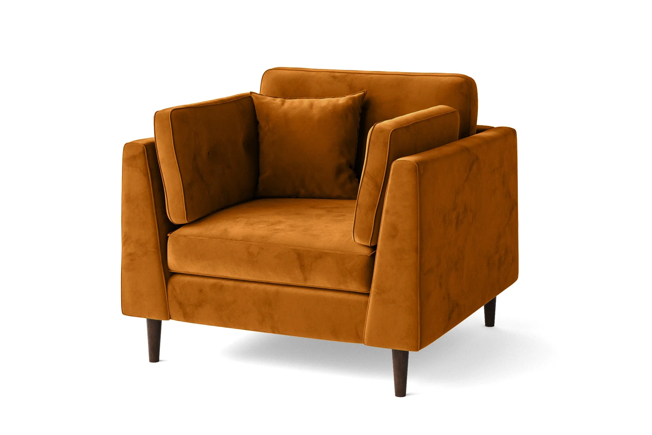 Ragusa Armchair Gold Velvet