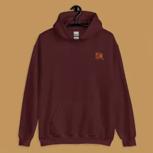 Red Envelope Embroidered Hoodie