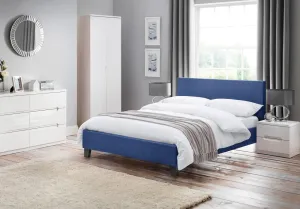 Rialto Dark Blue Linen 150Cm