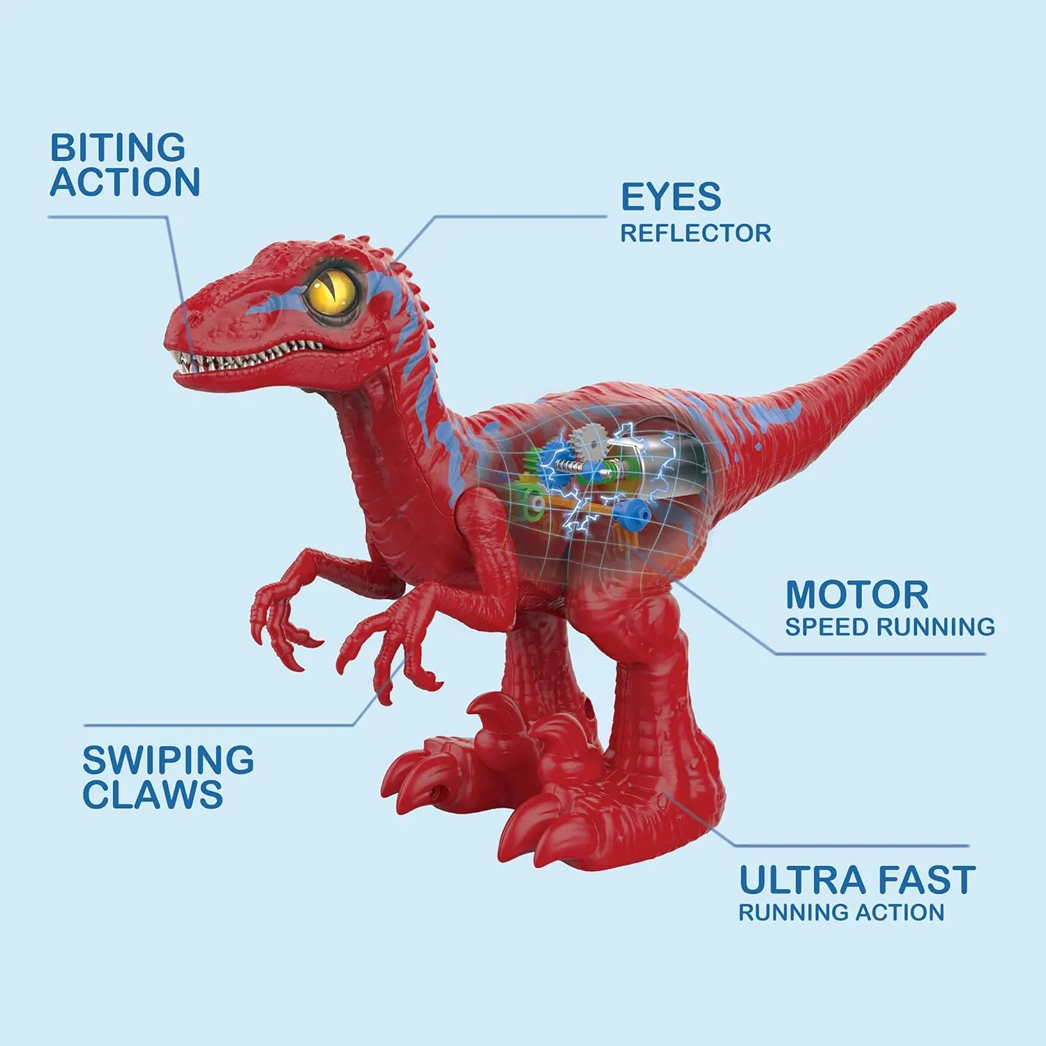 Robo Alive Raptor Egg Slime (Styles Vary)