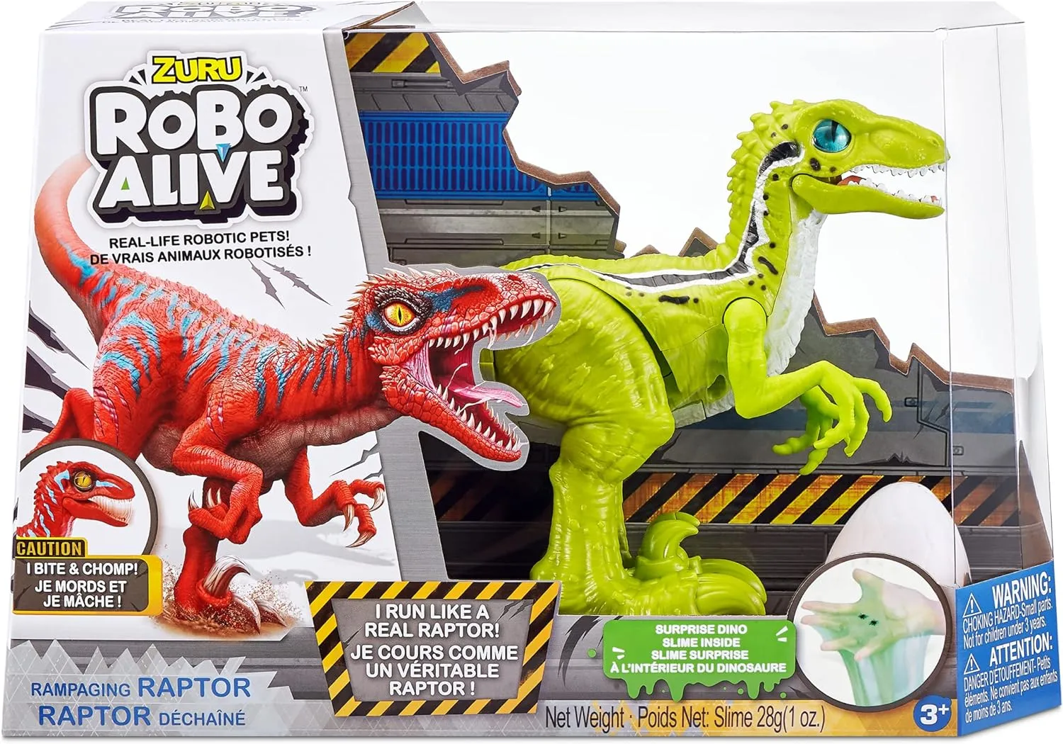 Robo Alive Raptor Egg Slime (Styles Vary)