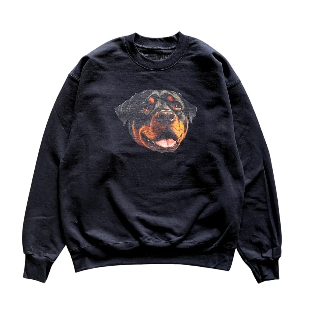 Rottweiler Face Crewneck