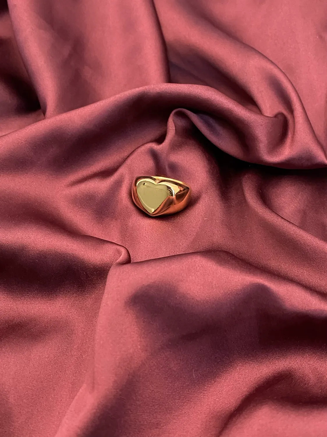 Solid Heart Ring