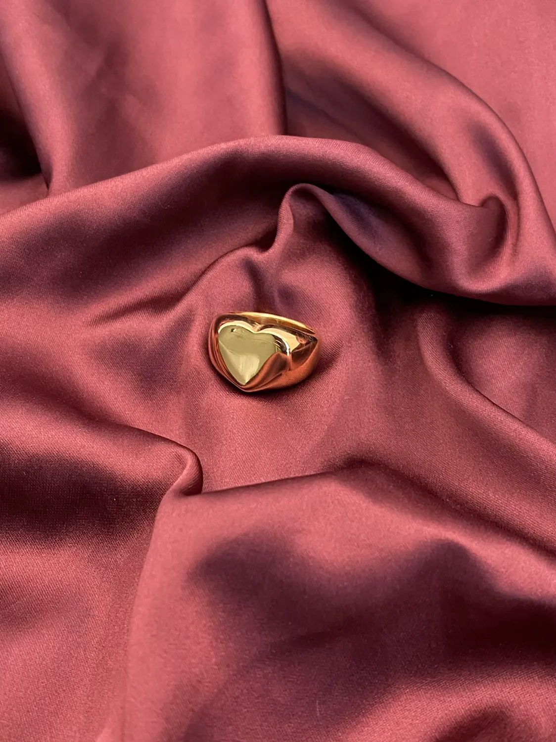 Solid Heart Ring