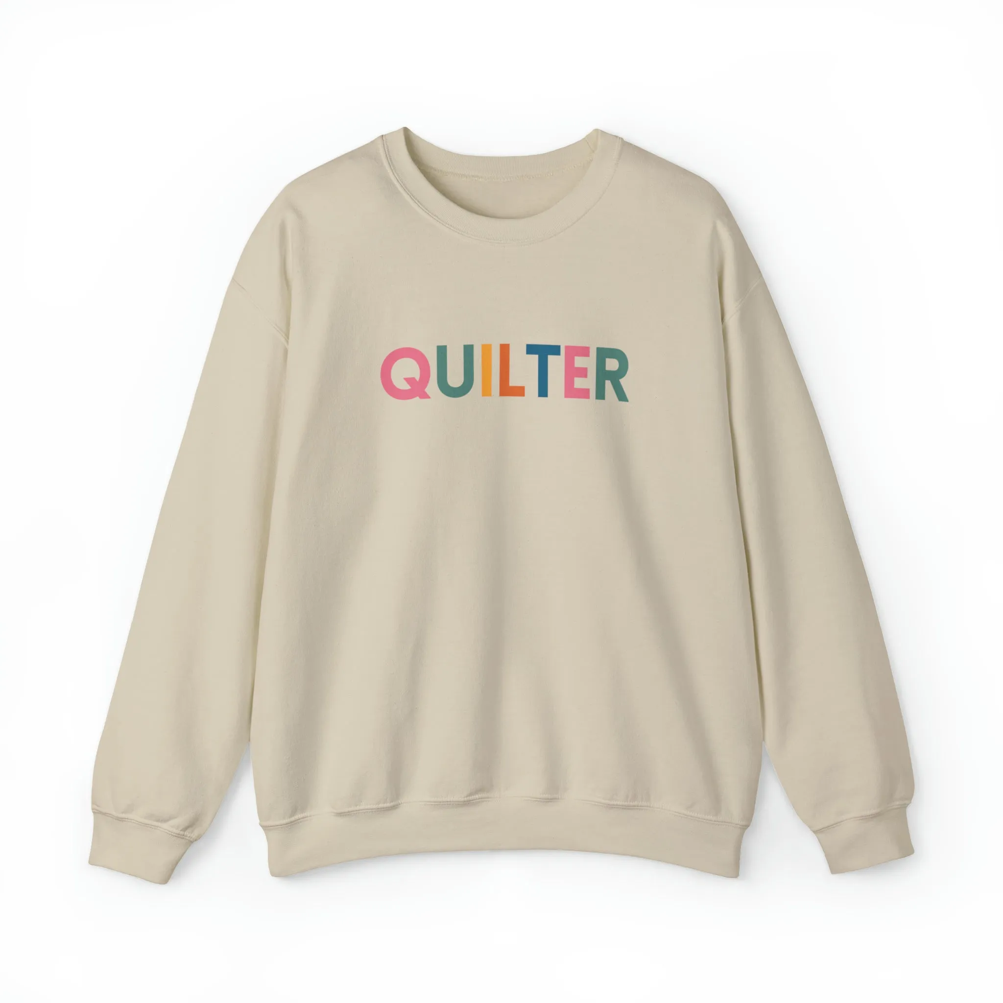 Sweatshirt:  Quilter Crewneck Sweatshirt