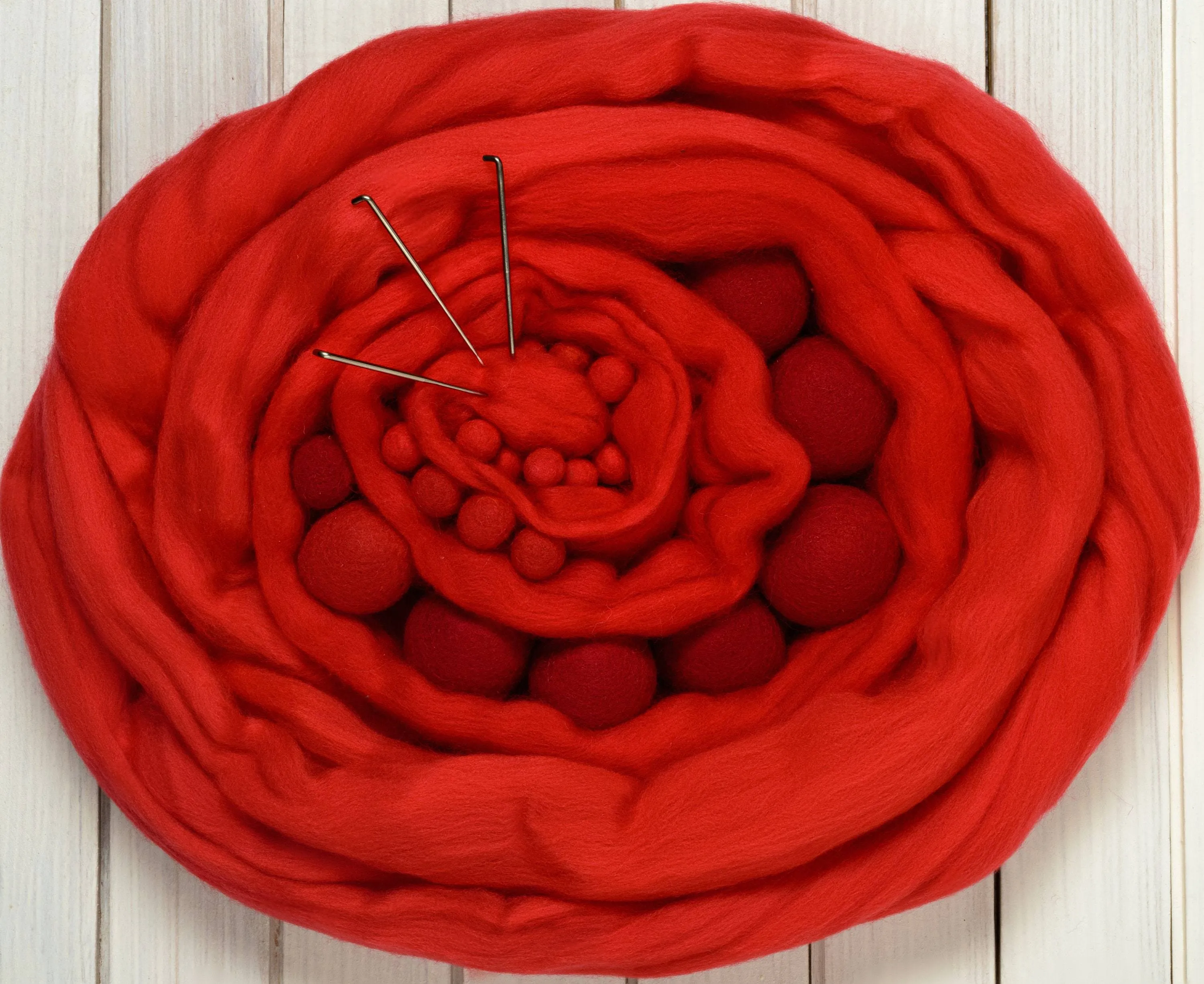Vibrant Red Pink Ideal for Crafting