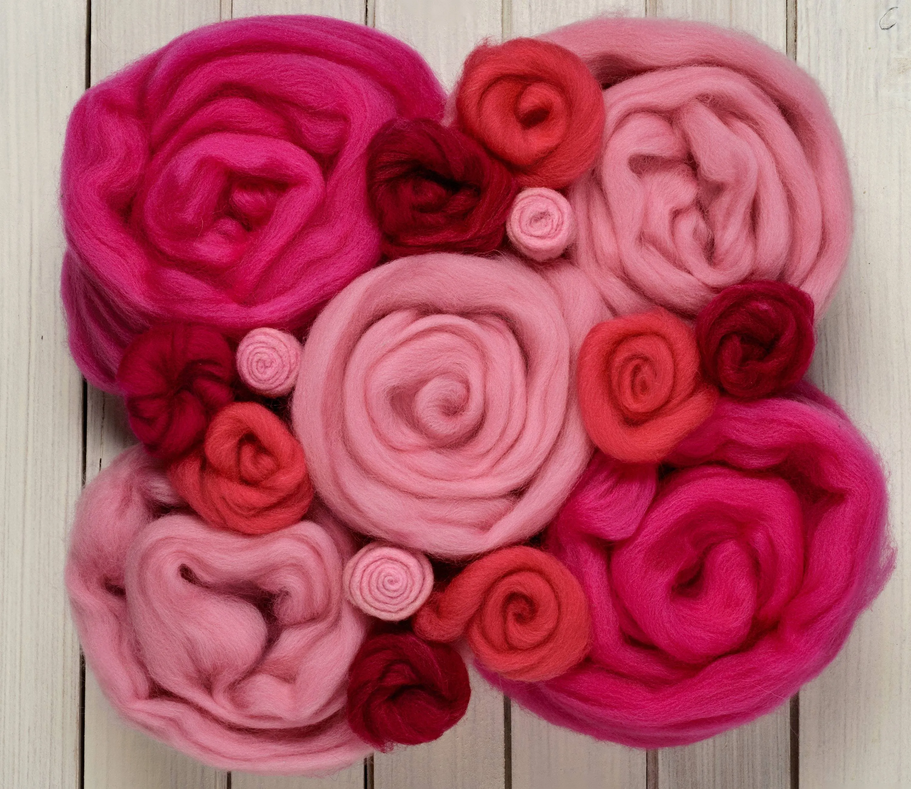 Vibrant Red Pink Ideal for Crafting