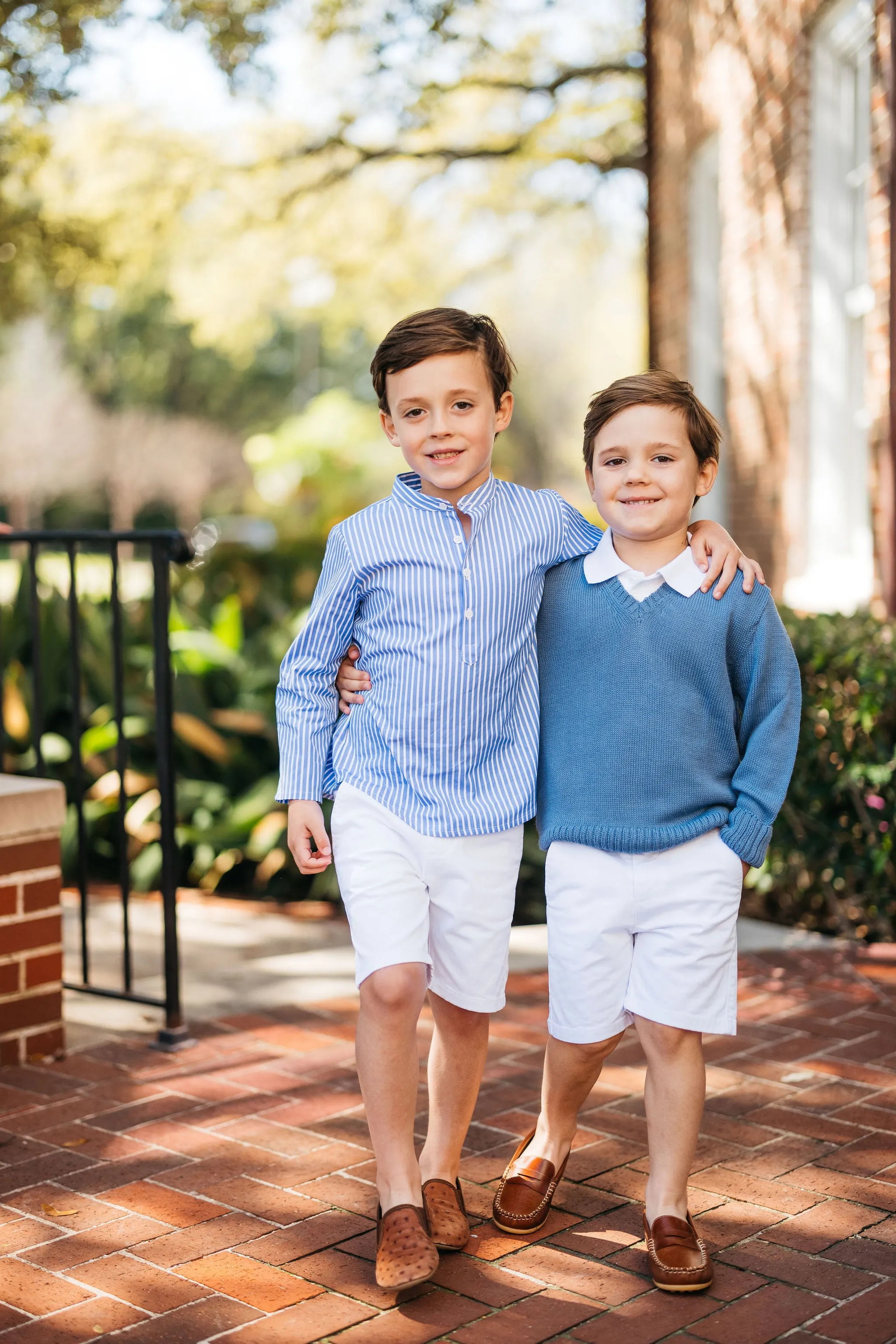 White Chino Boys Shorts