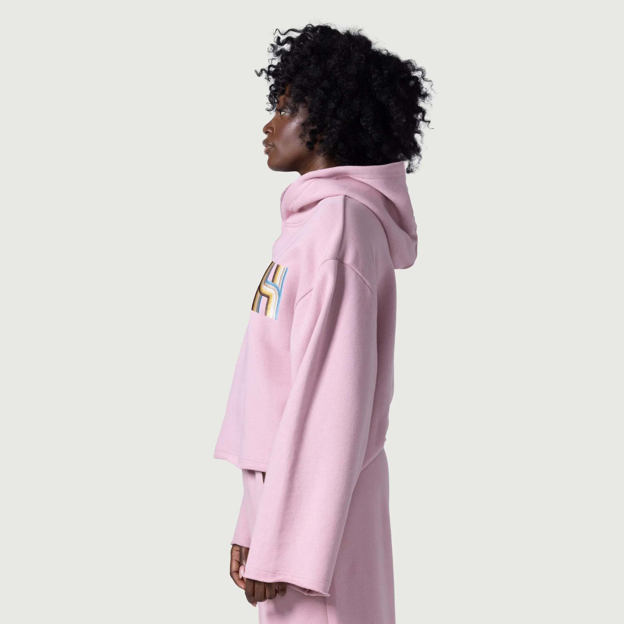 Womens Oversized Hoodie - Pink